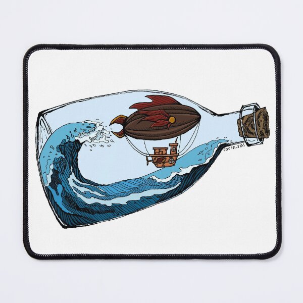 Item preview, Airship in a Bottle designed and sold by Corin-rai.