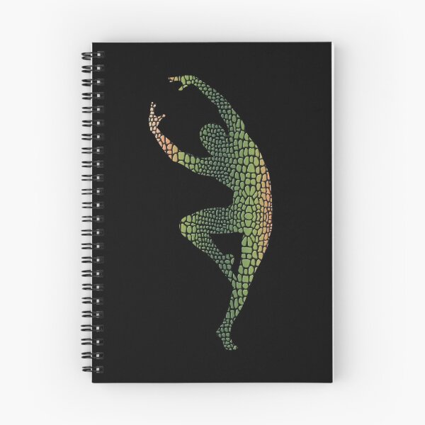 Item preview, LYRICAL BALLET - SNAKE LIZARD REPTILE TEXTURE - MALE DANCER SILHOUETTE designed and sold by KoolDsignsDANCE.