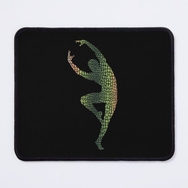 Item preview, LYRICAL BALLET - SNAKE LIZARD REPTILE TEXTURE - MALE DANCER SILHOUETTE designed and sold by KoolDsignsDANCE.