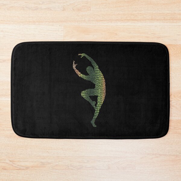 Item preview, LYRICAL BALLET - SNAKE LIZARD REPTILE TEXTURE - MALE DANCER SILHOUETTE designed and sold by KoolDsignsDANCE.