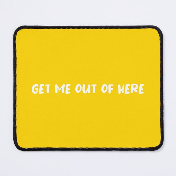 Item preview, Get Me Out Of Here (Yellow BG) designed and sold by FilipeFerreira.