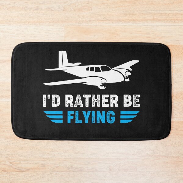 Item preview, I'd Rather Be Flying - Funny Pilot Gift designed and sold by lou731.