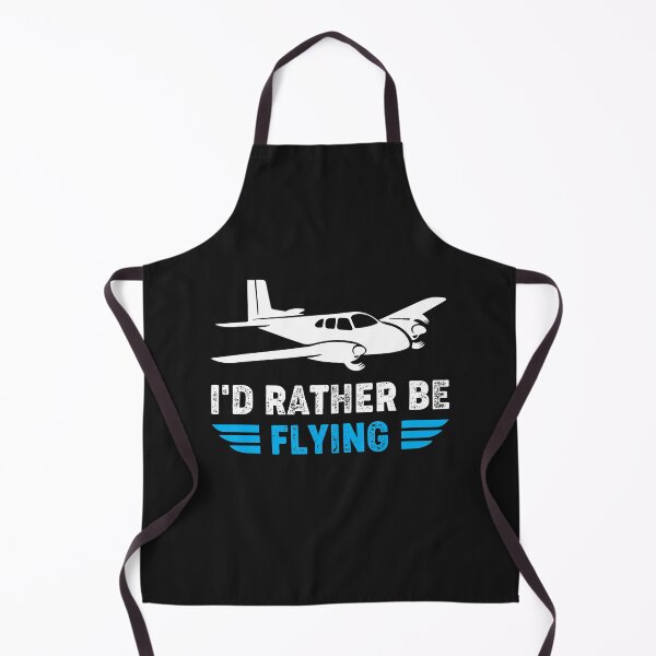 Item preview, I'd Rather Be Flying - Funny Pilot Gift designed and sold by lou731.
