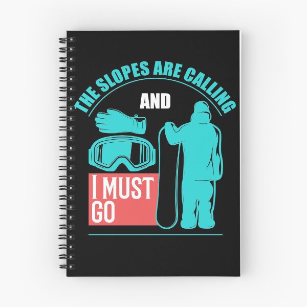 Item preview, The slopes are calling and and I must go designed and sold by Yallwofunart.