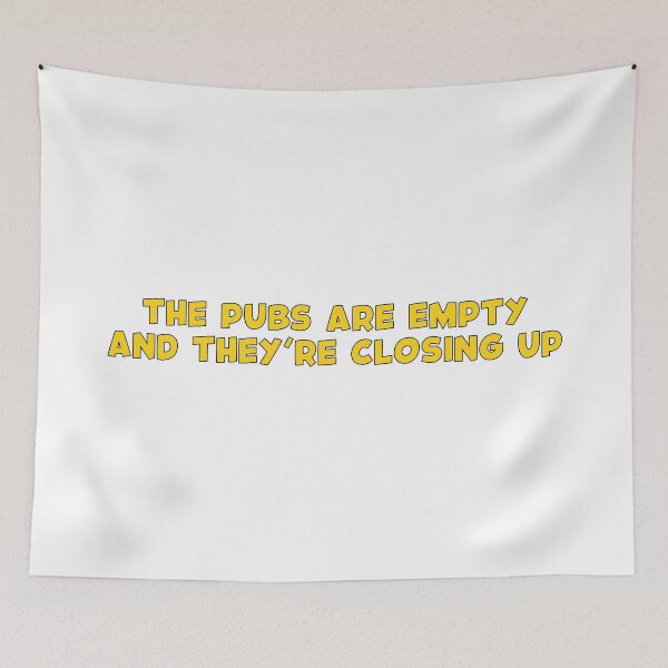 Item preview, Pubs Are Closing Up (Yellow) designed and sold by FilipeFerreira.