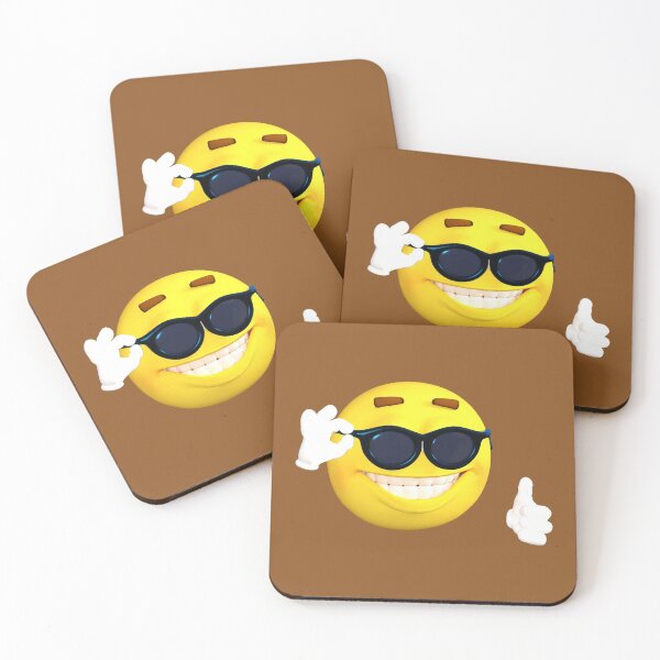 Item preview, Smile Emoji With Sunglasses - Funny Smile Emoji designed and sold by rajasekhark.