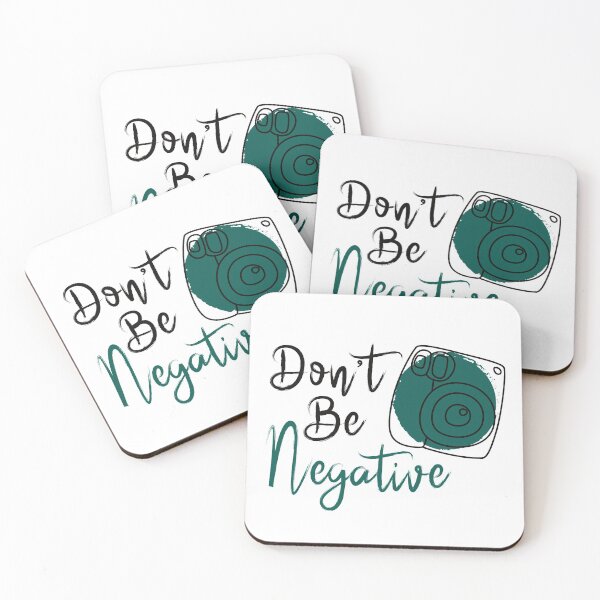 Item preview, Don't Be Negative, Photographer, Positivity, Camera designed and sold by OB-Store.