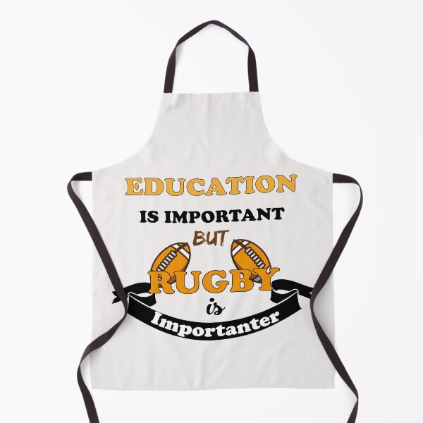 Item preview, education is important but rugby is importanter designed and sold by Innovational.