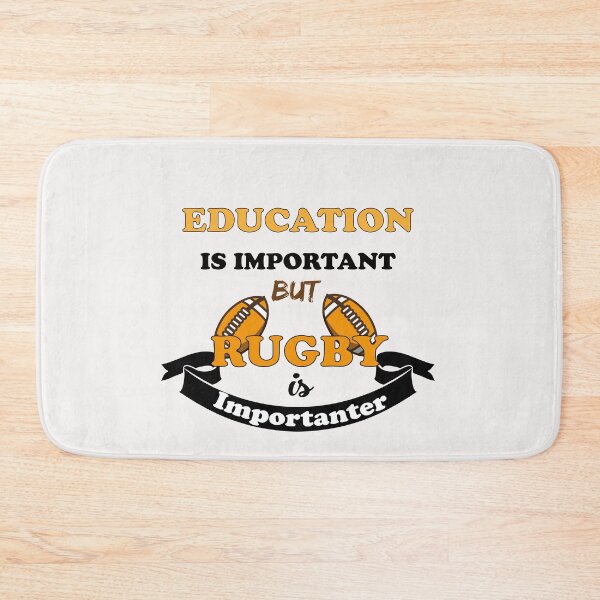 Item preview, education is important but rugby is importanter designed and sold by Innovational.