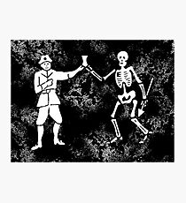 Bartholomew Roberts Flag Photographic Print