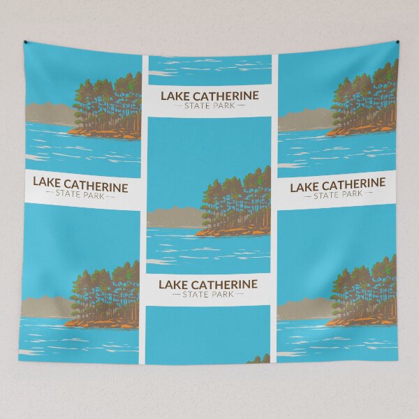 Item preview, Lake Catherine State Park Arkansas Vintage designed and sold by KrisSidDesigns.