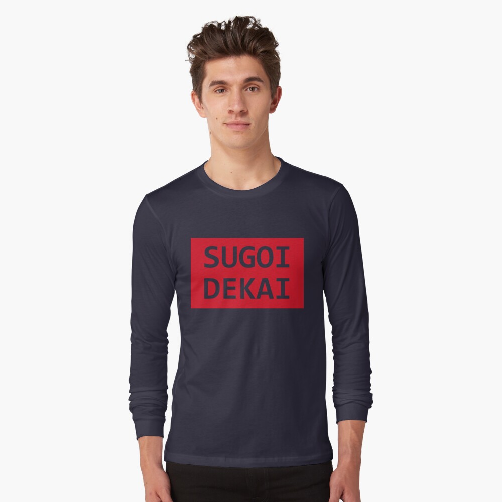 sugoi dekai shirt male