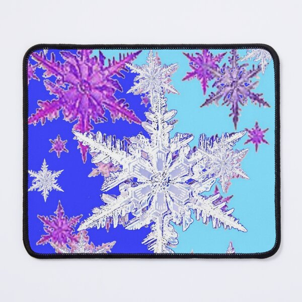 Item preview, COLORED WINTER SNOWFLAKES FANTASY PATTERN ART designed and sold by sharlesart.