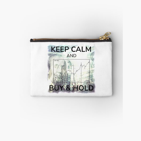 Aperçu de l'œuvre Keep Calm Acheter et conserver des actions Graphique du marché boursier créée et vendue par CreatDifference.