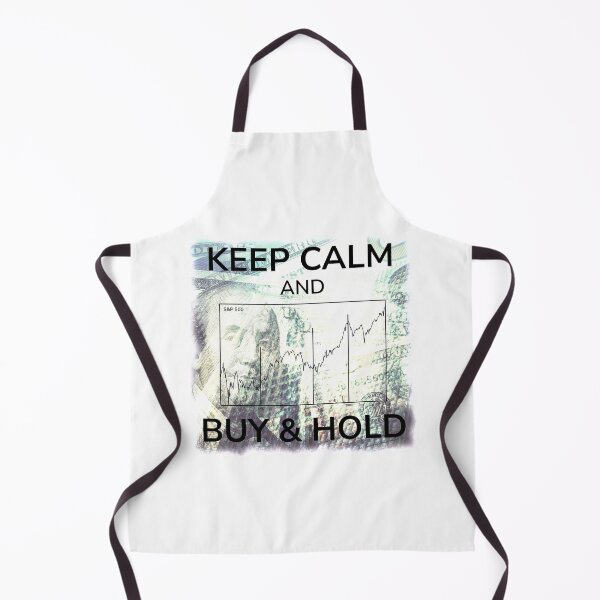 Item preview, Keep Calm Buy And Hold Shares Stock Market Chart designed and sold by CreatDifference.