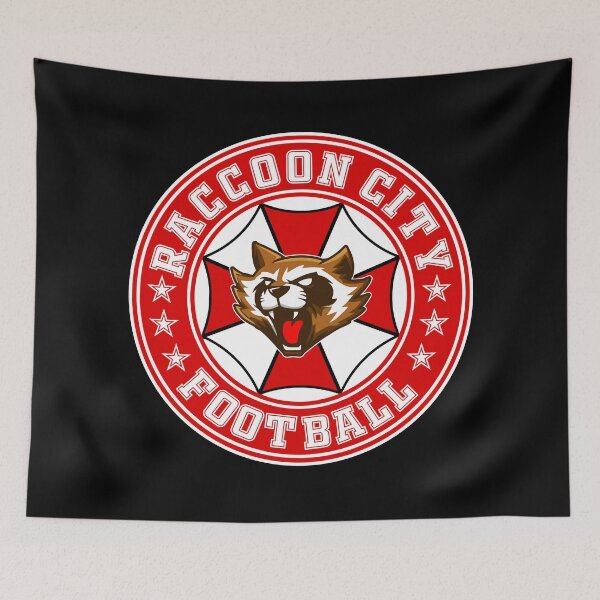 Item preview, Raccoon City Football Team Logo designed and sold by ThomasKadmon.