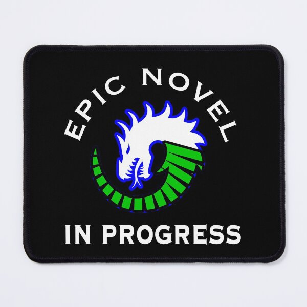Item preview, Epic Novel in Progress, Dragon designed and sold by ACC .