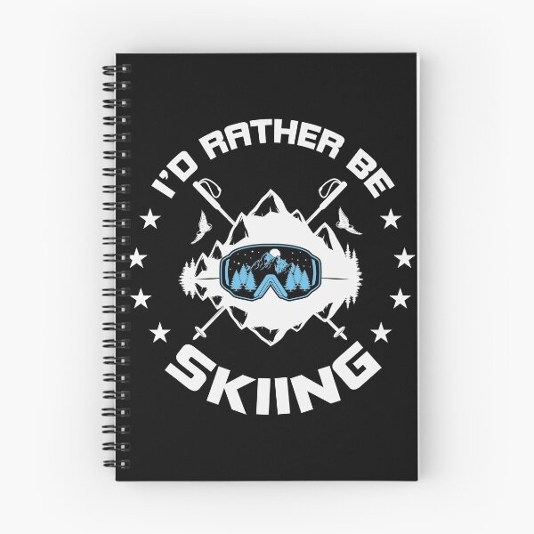 Item preview, School Is Important But Skiing Is Important I'd Rather Be Skiing designed and sold by CandyLoo.