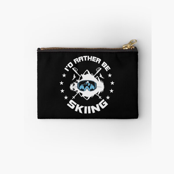 Item preview, School Is Important But Skiing Is Important I'd Rather Be Skiing designed and sold by CandyLoo.