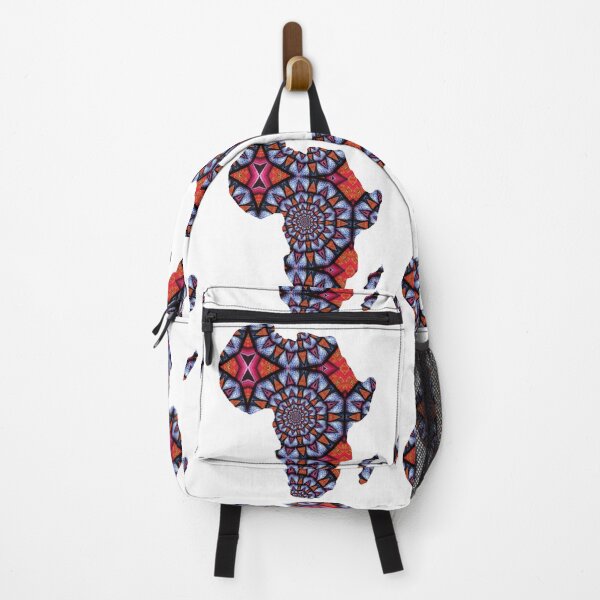 Item preview, African Continent with Ankara Print -  Colorful Patterns. designed and sold by NaniniDesigns.
