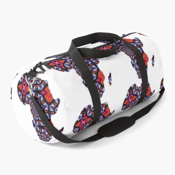 Item preview, African Continent with Ankara Print - Colorful Patterns. designed and sold by NaniniDesigns.