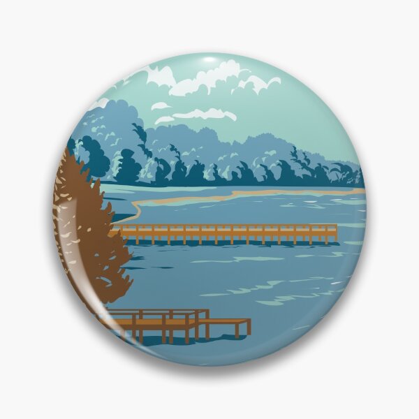 Artikelvorschau, Lake Chicot State Park Arkansas Vintage entworfen und verkauft von KrisSidDesigns.