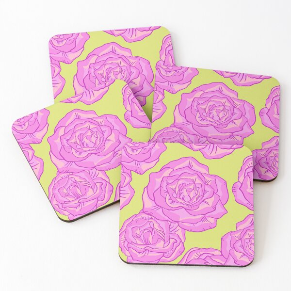 Item preview, Neon bold roses designed and sold by MartaOlgaKlara.