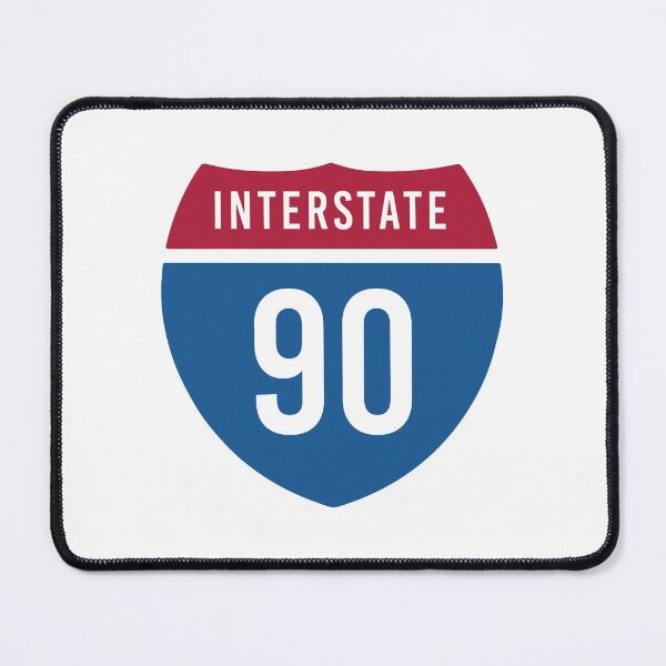 Item preview, I-90 Interstate 90 designed and sold by qdesigns-az.