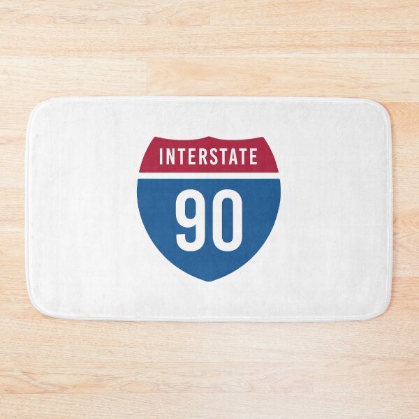 Item preview, I-90 Interstate 90 designed and sold by qdesigns-az.