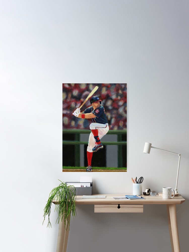 Ryan Zimmerman Swinging Painting Canvas Print for Sale by BigAl3D