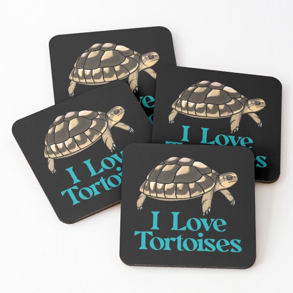 Item preview, I Love Tortoises for Tortoise Lovers, Blue  designed and sold by Mochi-Merch.