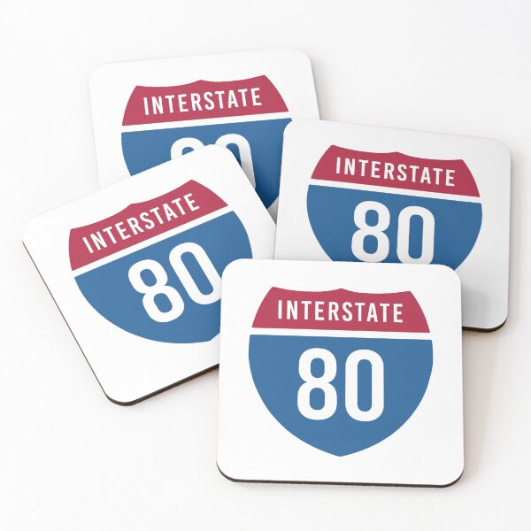 Item preview, I-80 Interstate 80 designed and sold by qdesigns-az.