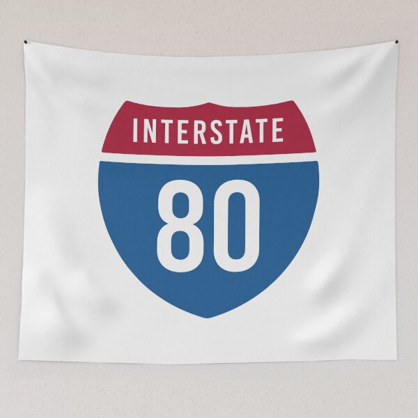 Item preview, I-80 Interstate 80 designed and sold by qdesigns-az.