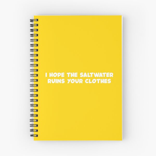 Item preview, I Hope The Saltwater Ruins Your Clothes (Yellow BG) designed and sold by FilipeFerreira.