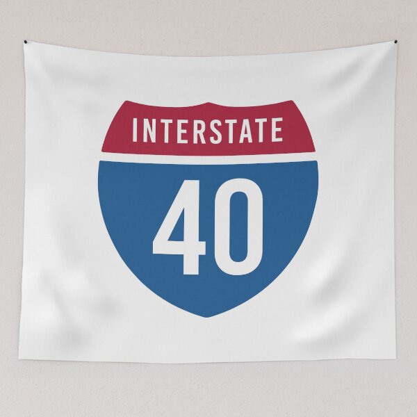 Item preview, I-40 Interstate 40 designed and sold by qdesigns-az.