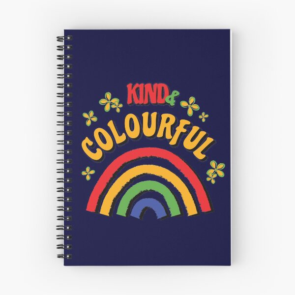 Item preview, Amable y colorido con patrón de arco iris y flores. designed and sold by DKdesigns27.
