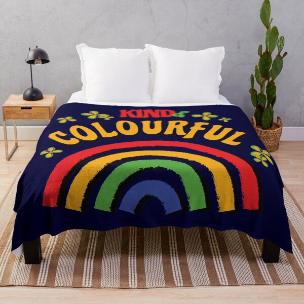 Artikelvorschau, Freundlich und bunt mit Regenbogen- und Blumenmuster entworfen und verkauft von DKdesigns27.