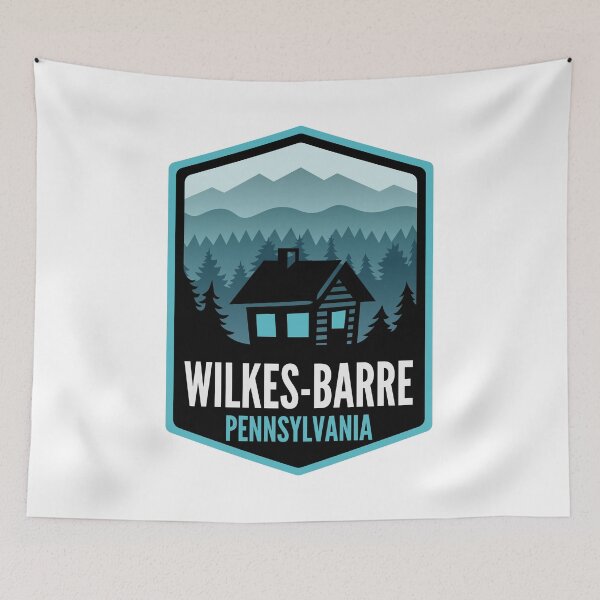 Item preview, Wilkes-Barre Pennsylvania Mountain Town Cabin designed and sold by HalpinDesign.