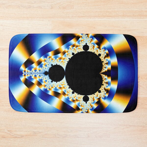 Aperçu de l'œuvre Design fractal bleu soyeux créée et vendue par allthingsnatura.