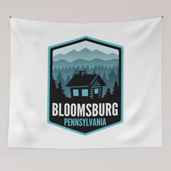 Item preview, Bloomsburg Pennsylvania Mountain Town Cabin designed and sold by HalpinDesign.