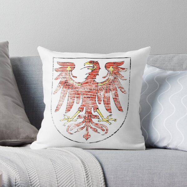 Brandenburg coat of arms Throw Pillow