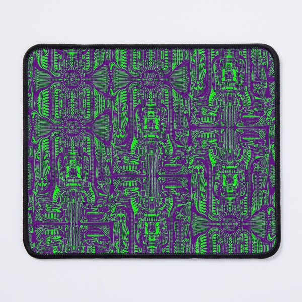 Item preview, Purple & Green Giger Biomech Pattern designed and sold by z0mbieparade.