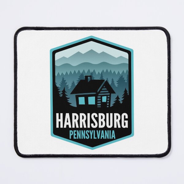 Item preview, Harrisburg Pennsylvania Mountain Town Cabin designed and sold by HalpinDesign.