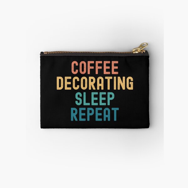 Item preview, Coffee Decorating Sleep Repeat - Funny Decorating & Coffee Gift designed and sold by kindxinn.
