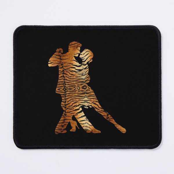 Item preview, TANGO DANCERS - TIGER TEXTURE - COUPLE SILHOUETTE designed and sold by KoolDsignsDANCE.