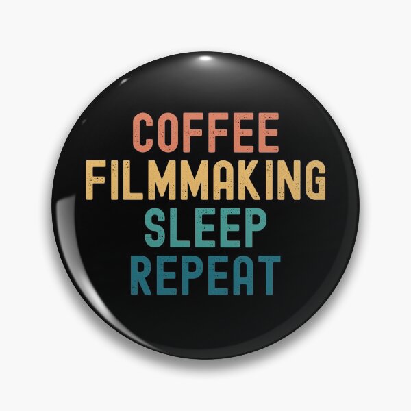 Item preview, Coffee Filmmaking Sleep Repeat - Funny Filmmaking & Coffee Gift designed and sold by kindxinn.