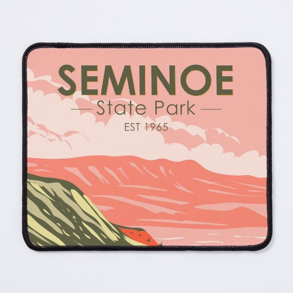 Item preview, Seminoe State Park Wyoming Vintage designed and sold by KrisSidDesigns.