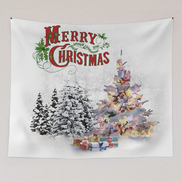 Item preview, Vintage Watercolor Christmas designed and sold by xcustoms.