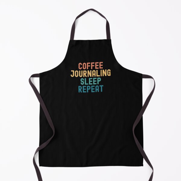 Item preview, Coffee Journaling Sleep Repeat - Funny Journaling & Coffee Gift designed and sold by kindxinn.