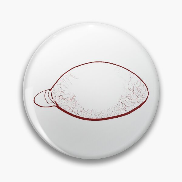 Item preview, Red Eye Veins Line Art - Eye Veins Red - Red Veins in Eyes designed and sold by Mrs-PenLine.